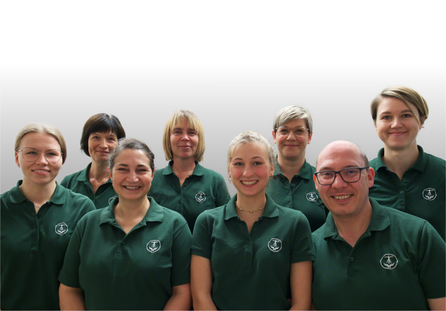 zeigt das Team der Physiotherapie Gerbrunn